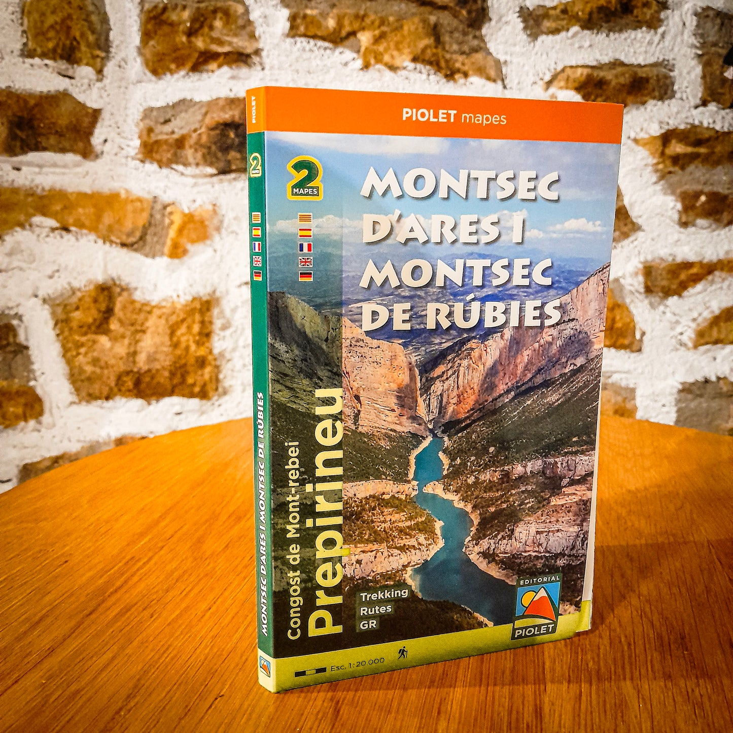 MAPA DEL MONTSEC DE RUBIES I MONTSEC ARES