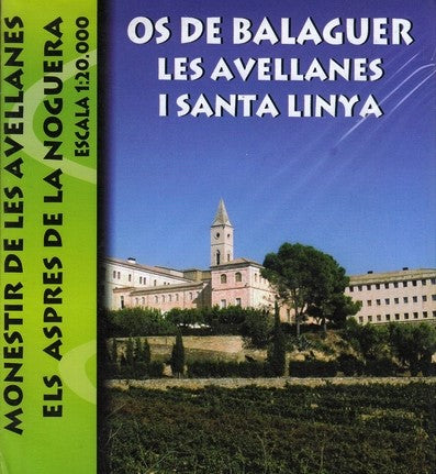 MAPA PIOLET OS DE BALAGUERLES AVELLANES SANTA LINYA ASPRES DEL MONTSEC