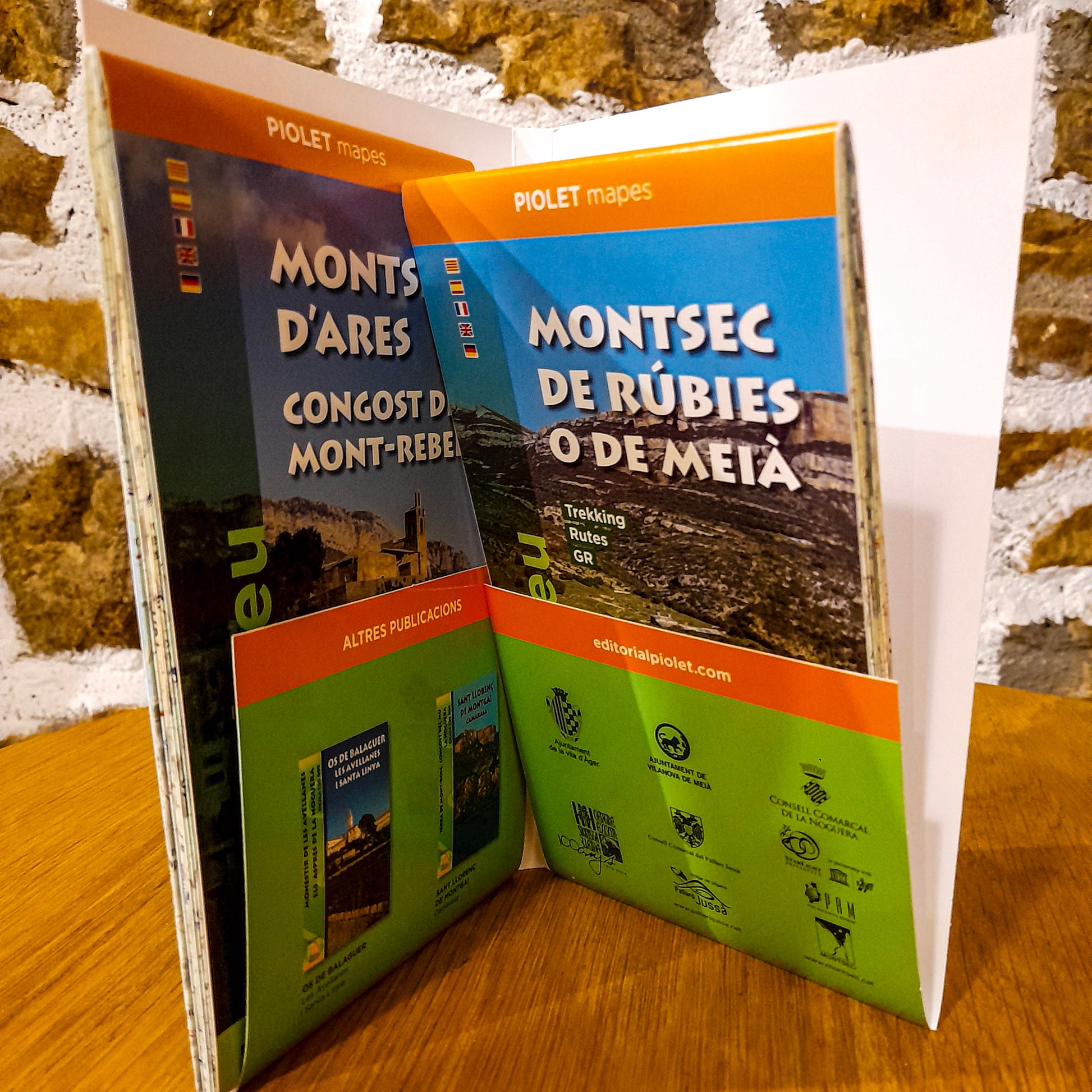 MAPA DEL MONTSEC DE RUBIES I MONTSEC ARES